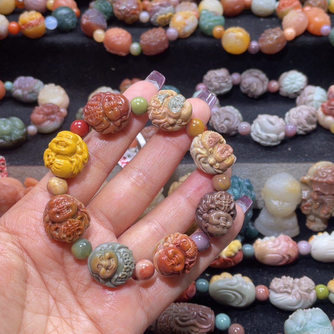 石英质玉手链未镶嵌