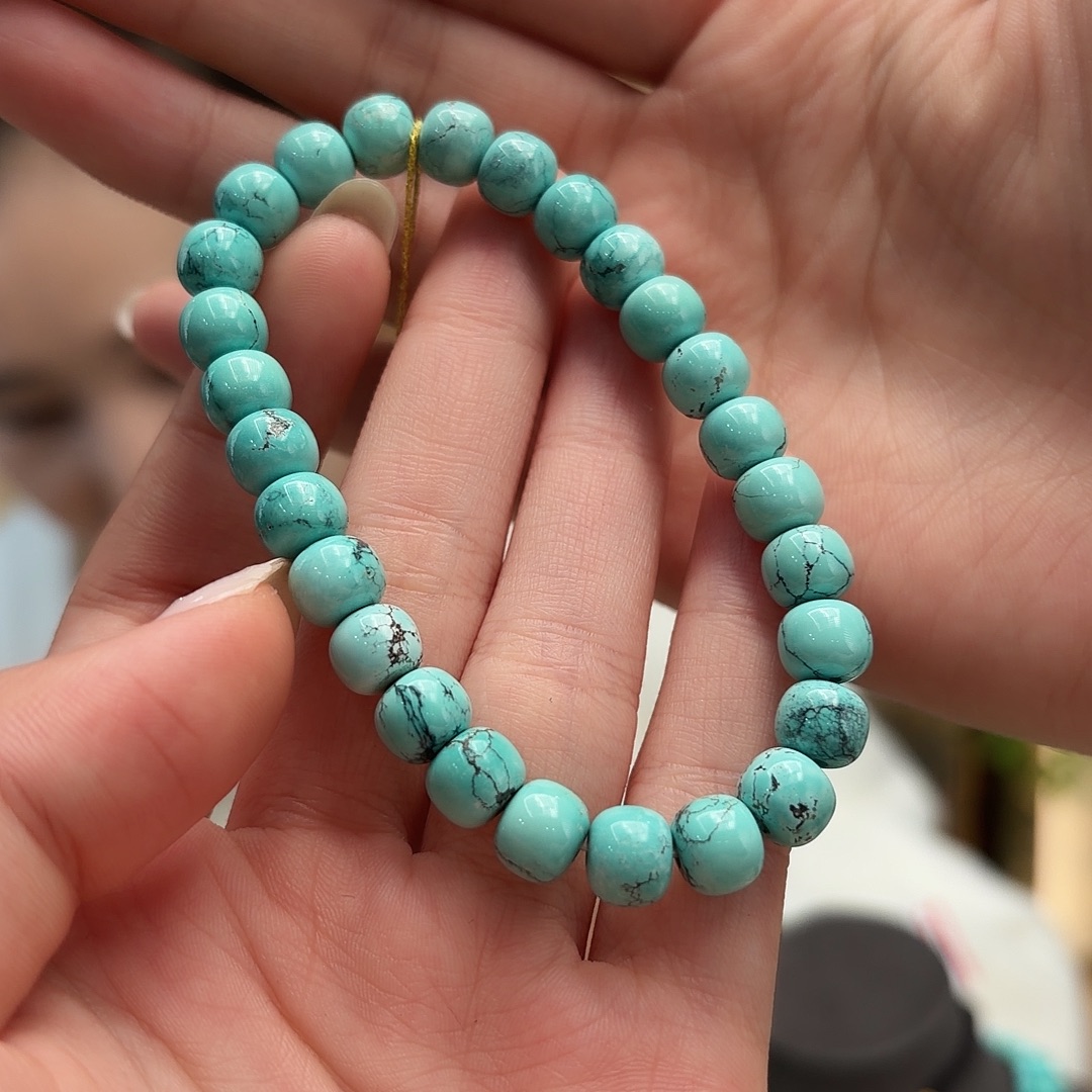 绿松石未镶嵌颈饰