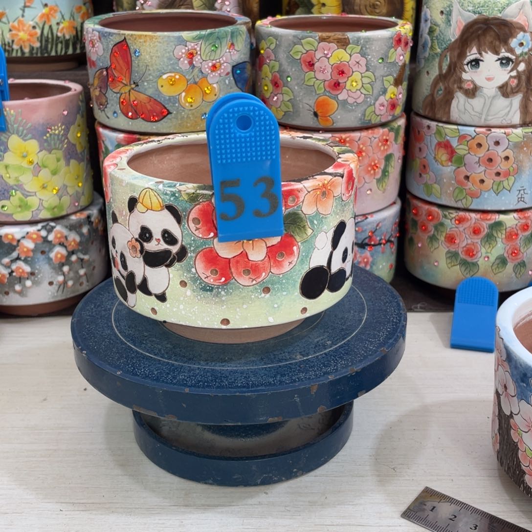 红陶多肉花盆特价微瑕