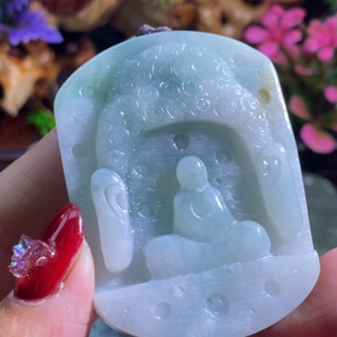 【闪购商品】颈饰未镶嵌翡翠佛