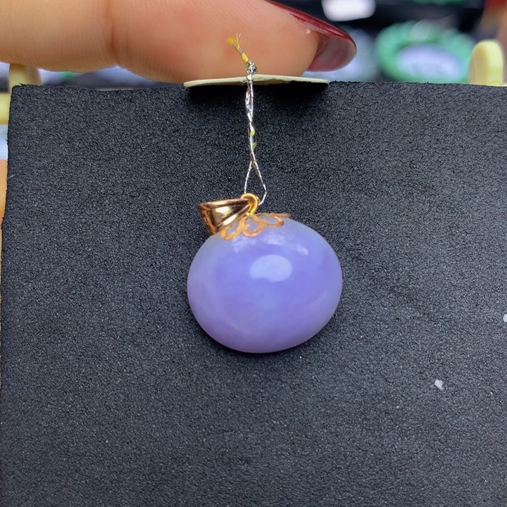 翡翠手链18K金镶嵌翡翠