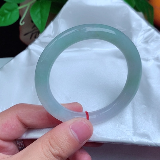 翡翠手镯未镶嵌圆条022