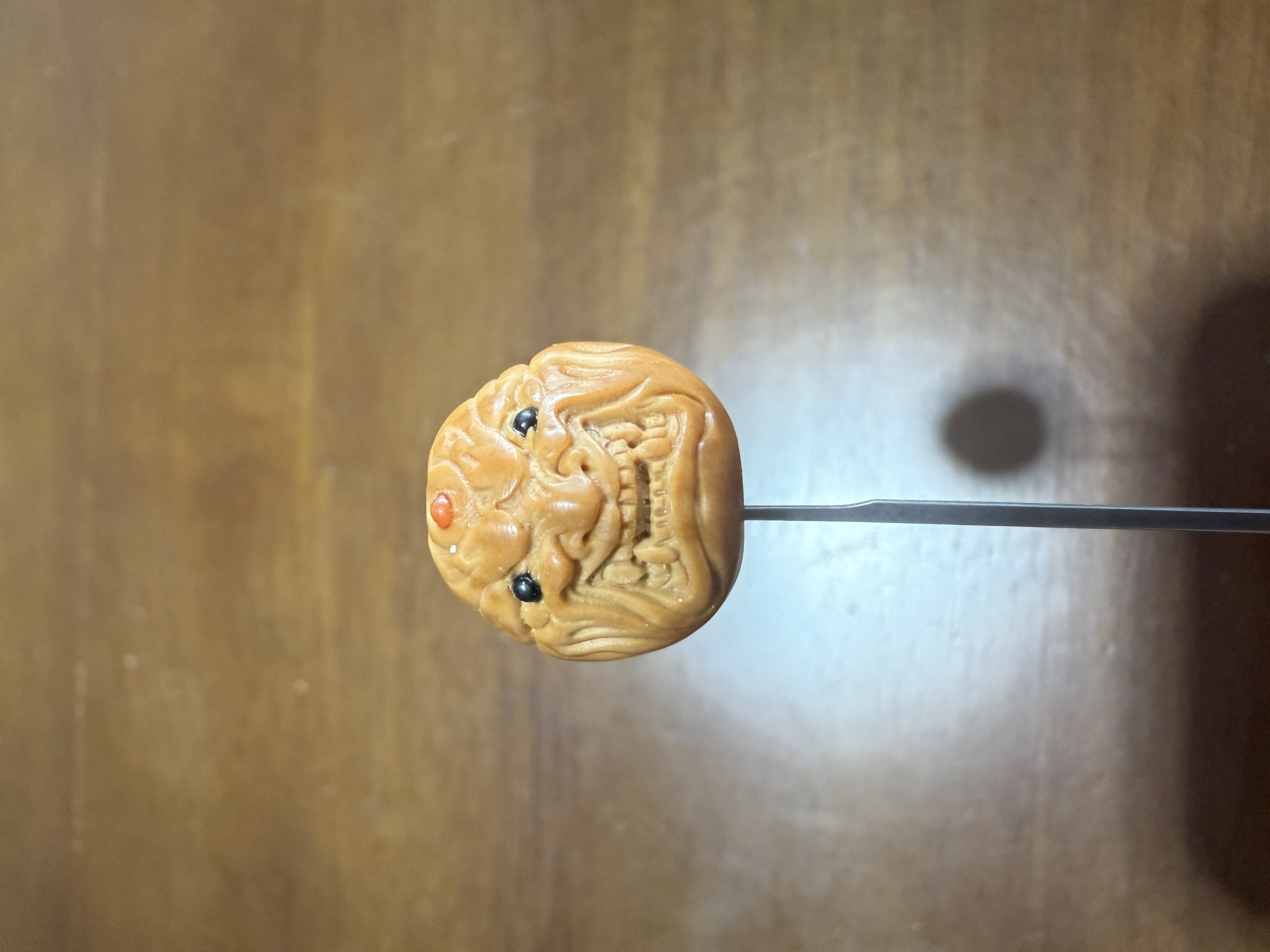 手工镶嵌恶僧单颗配饰