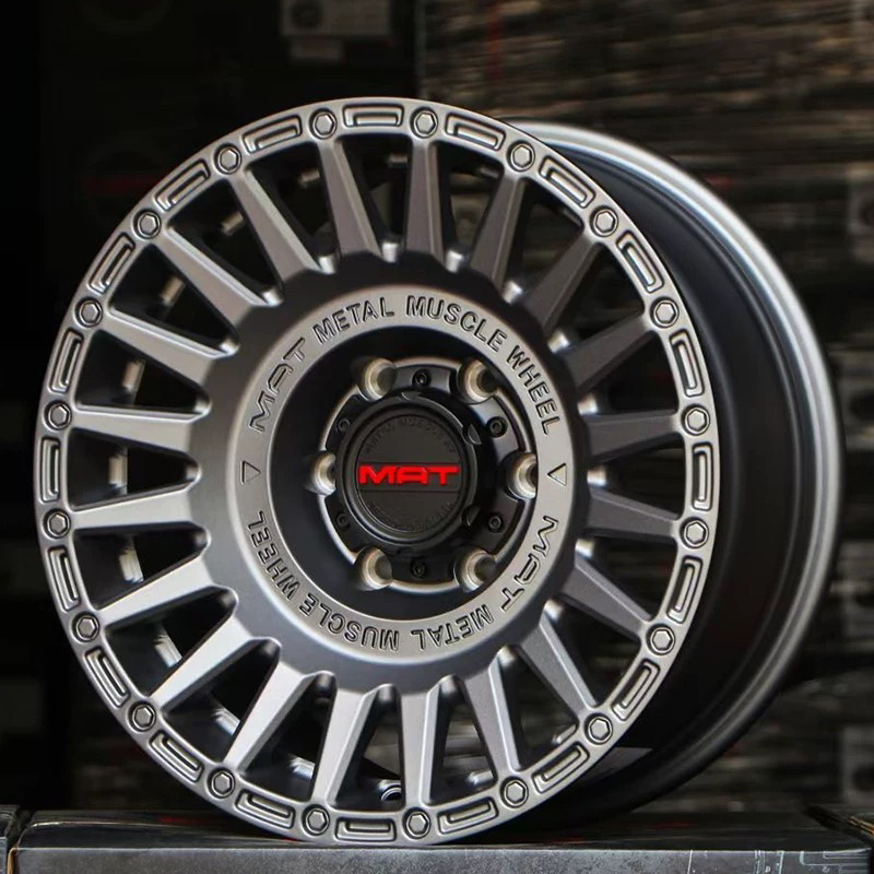 17 18寸MAT坦克300轮毂400越野改装长城炮BJ40哈佛H5猛龙FJ游骑侠