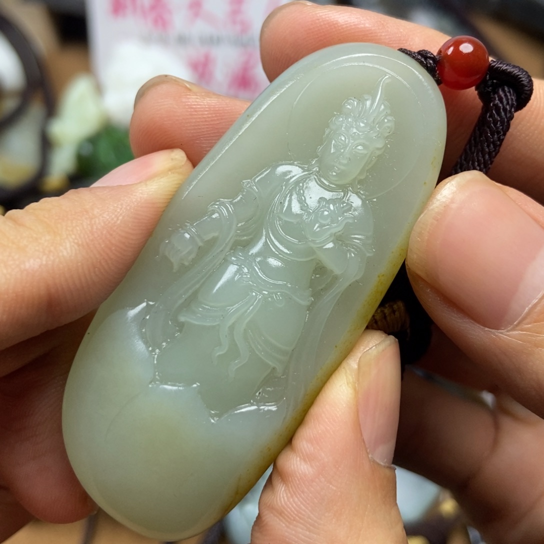 和田玉挂件未镶嵌