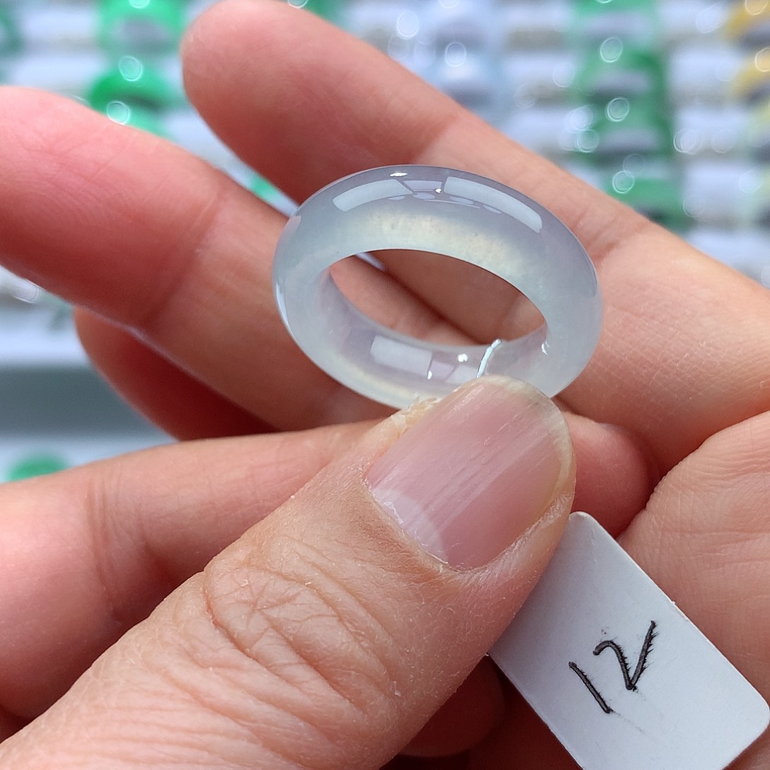 翡翠戒指未镶嵌12号