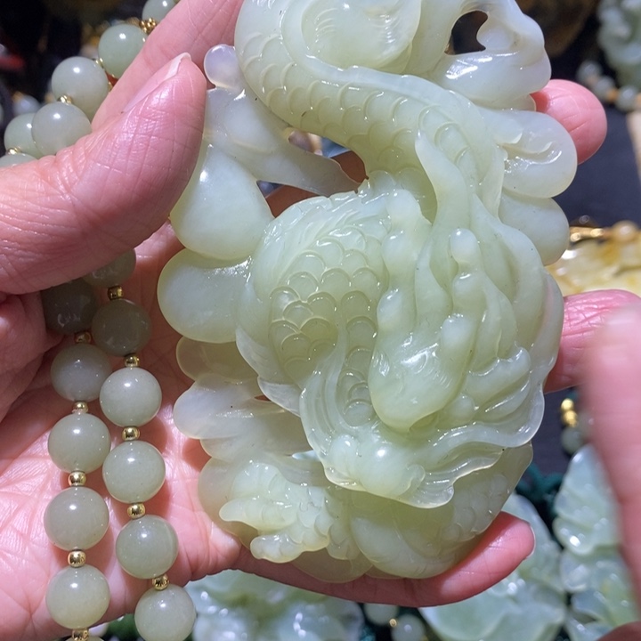 岫玉岫玉吊坠未镶嵌