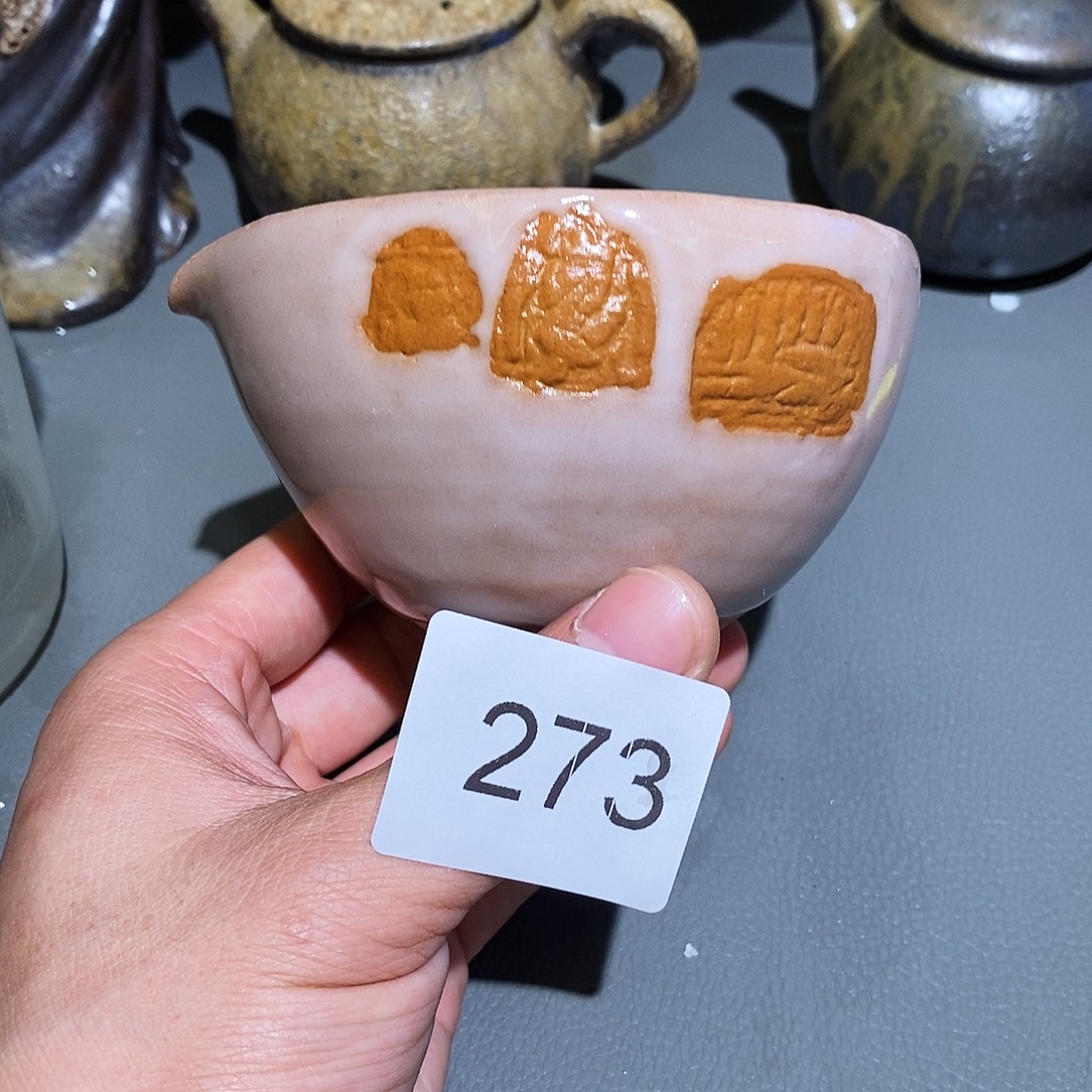 柴烧精品茶器手作