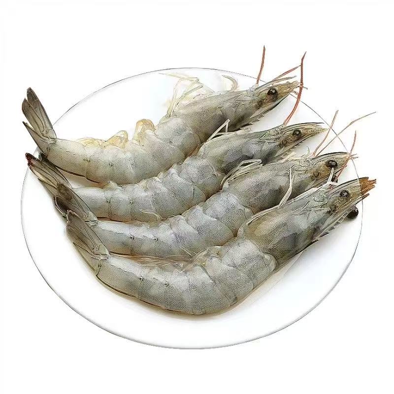 M10顺丰发货 海水大虾单只15cm左右四斤/盒含薄碎冰锁鲜 共50~60只海虾 