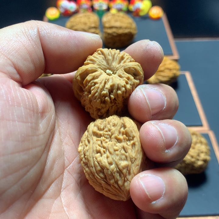 【闪购商品】文玩核桃把件a***呀南将石狮子头2号