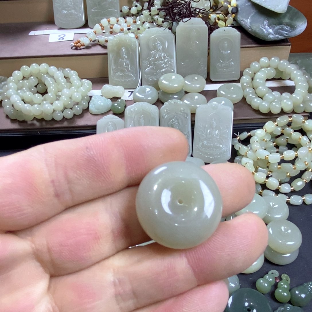 颈饰未镶嵌和田玉N****空02