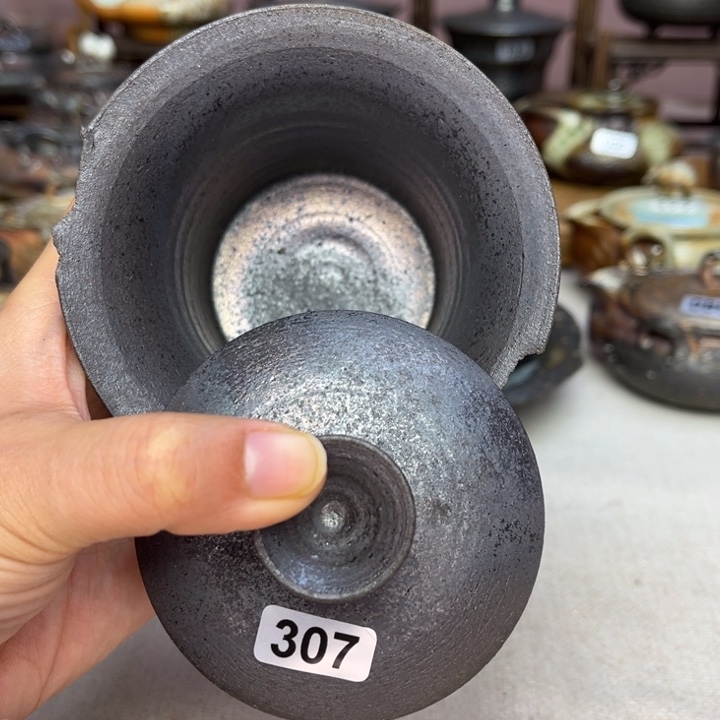 壶裸柴烧陶瓷茶具