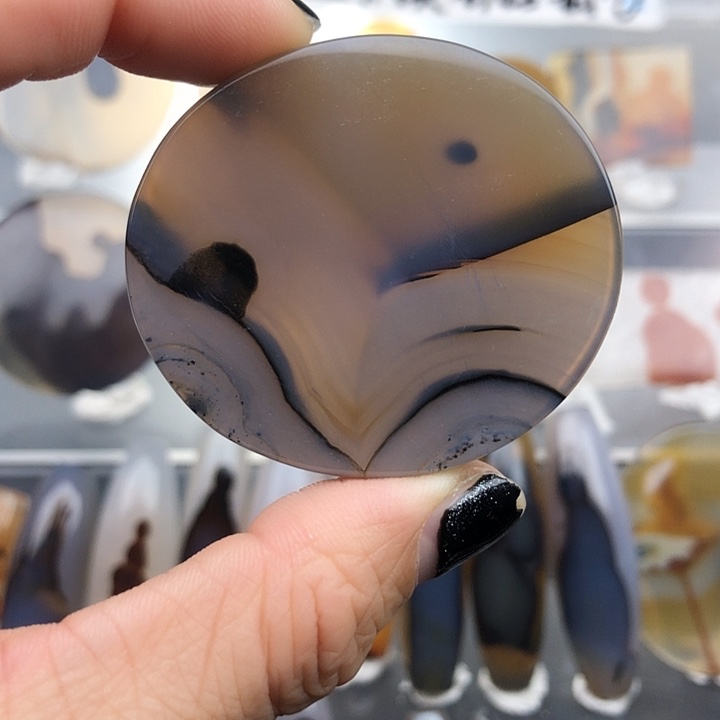 查罗石未镶嵌珠宝半成品172