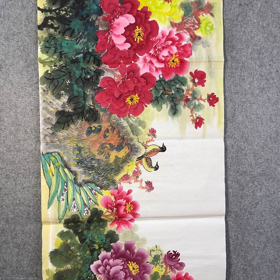 国画114 花鸟和花蝴蝶等多种形态