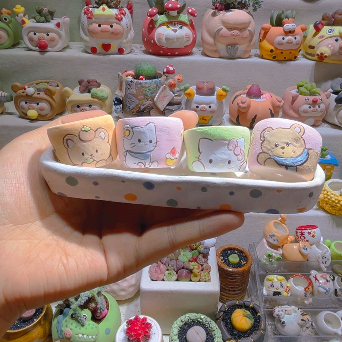 071纯手工制作重工盆盆18一个