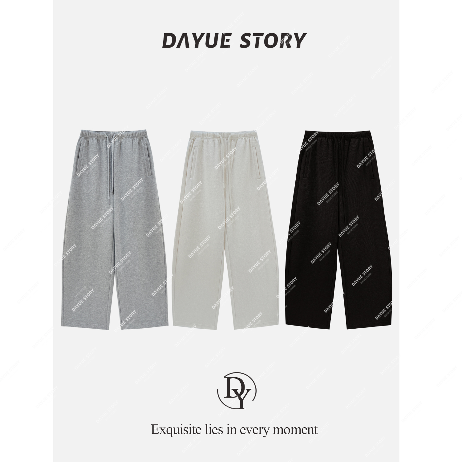 DAYUE【毛巾裤】贼拉好穿~舒适百搭不扎！秋季时尚百搭抽绳休闲裤