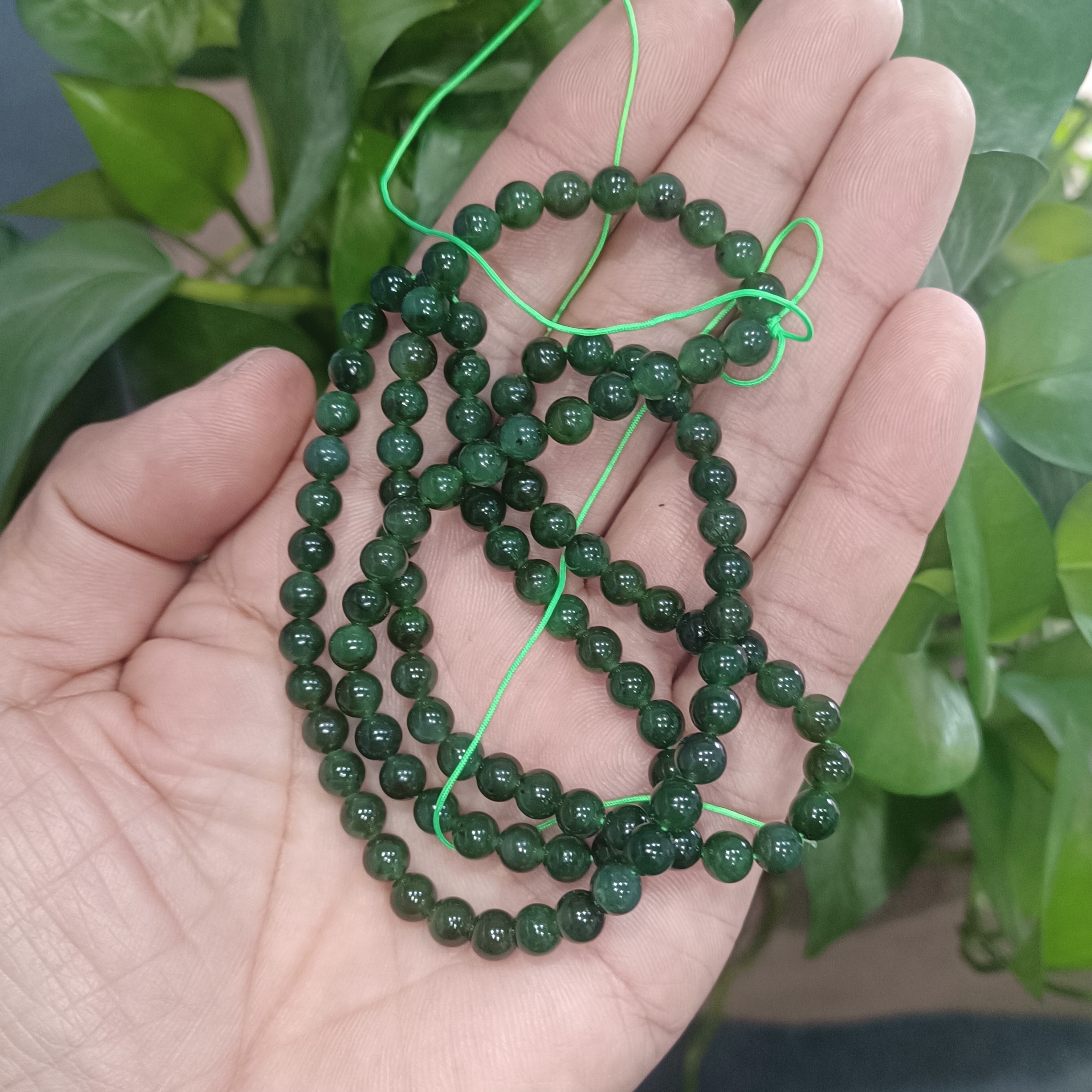 和田玉碧玉108妈妈链