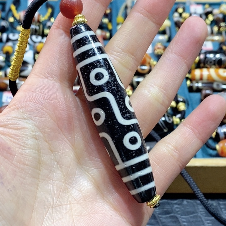 玛瑙/玉髓颈饰合金