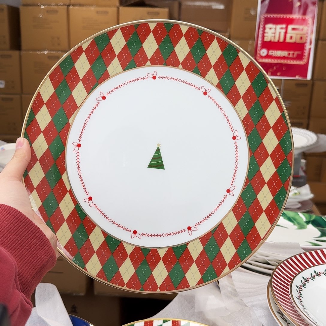 骨瓷高骨12英寸平盘30.5cm一个