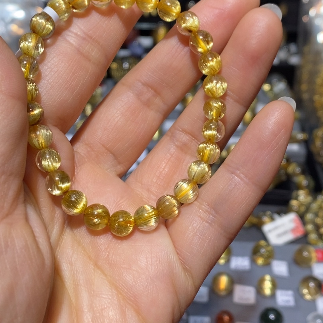 水晶未镶嵌手链手链