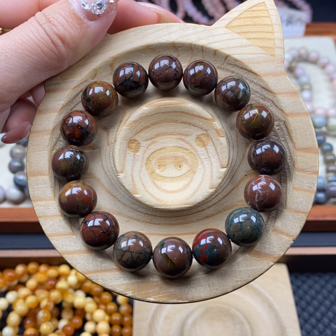 石英质玉手链未镶嵌我****的