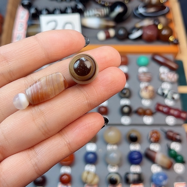 玛瑙/玉髓珠宝半成品未镶嵌婷