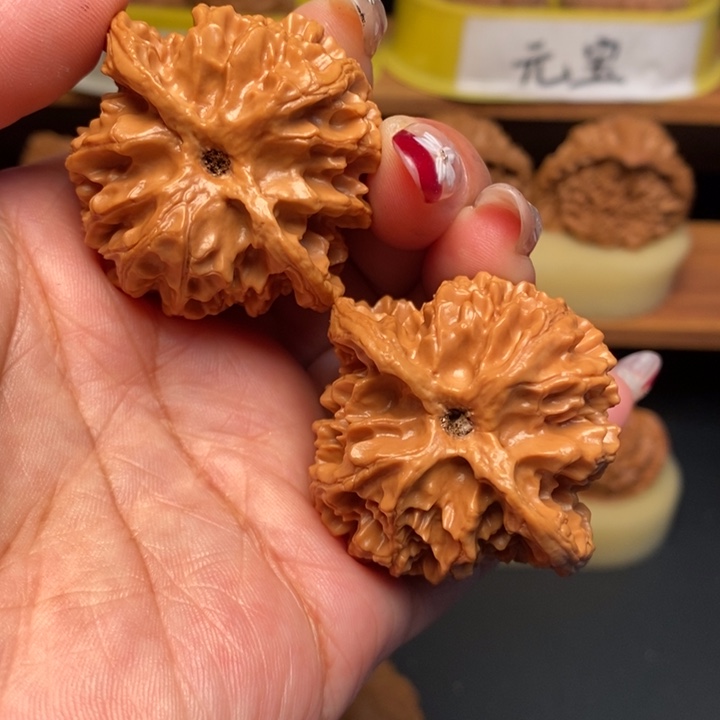 吊坠文玩核桃43全品苹果园