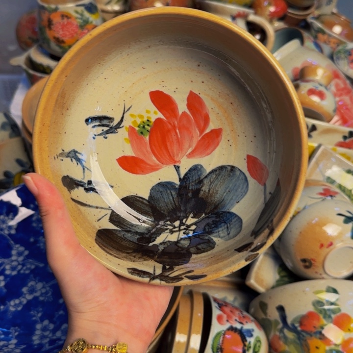 瓷片景德镇陶瓷手工手绘