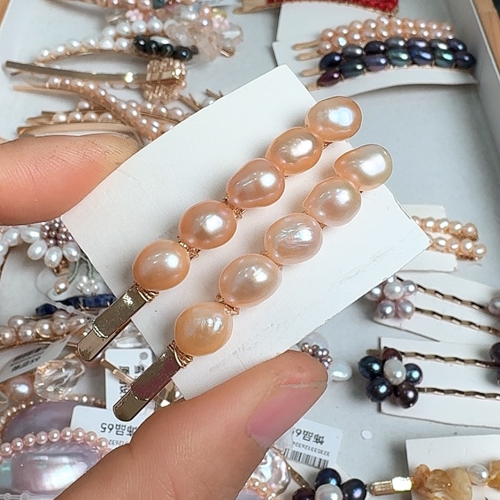 未镶嵌淡水珍珠发饰