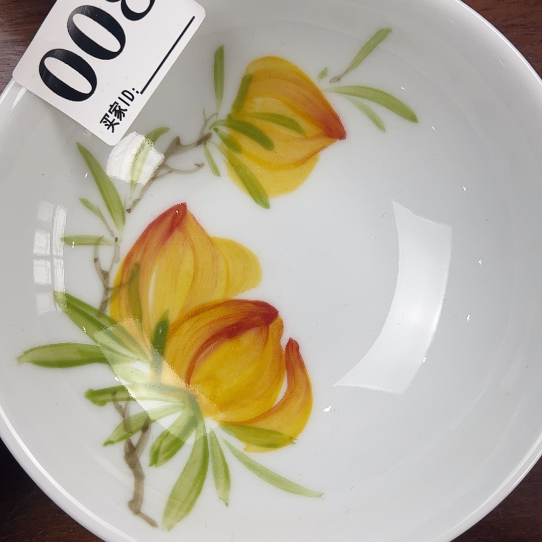 瓷片景德镇陶瓷手工手绘制作