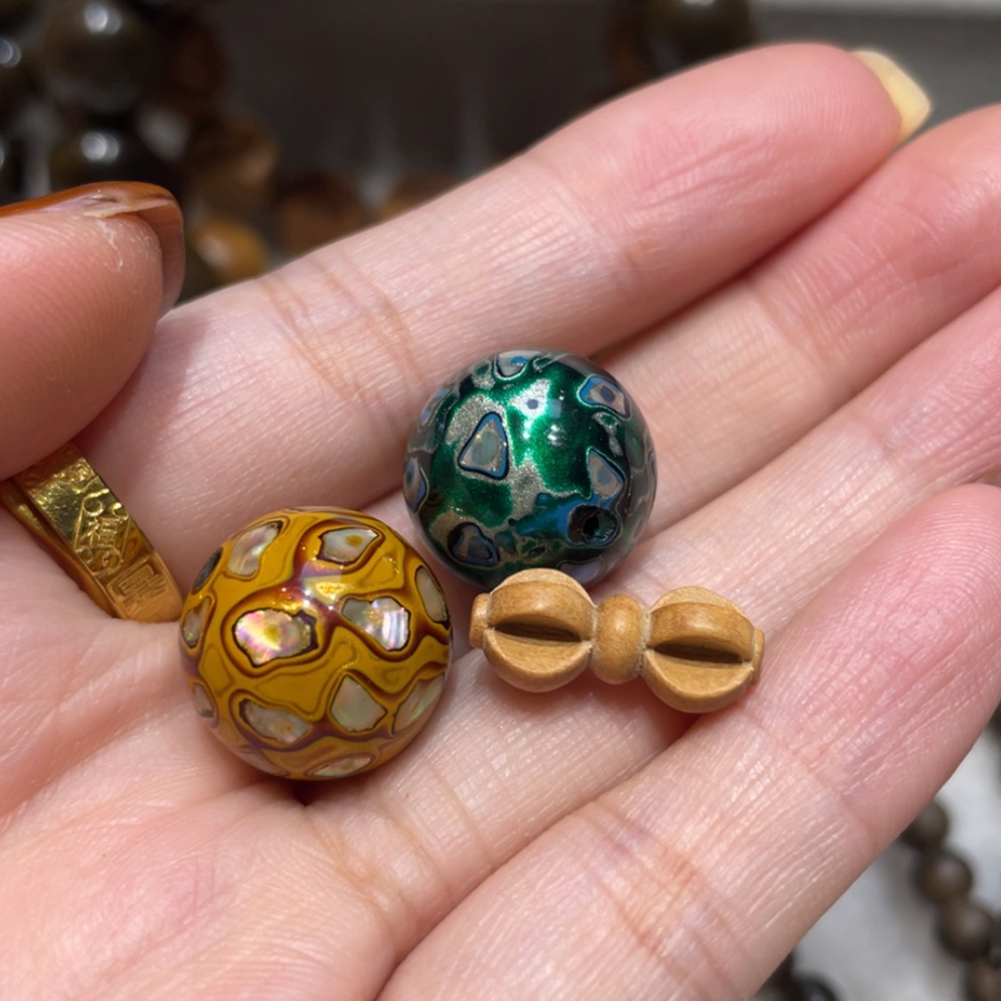 【闪购商品】檀香木吊坠呆*呆小吊坠