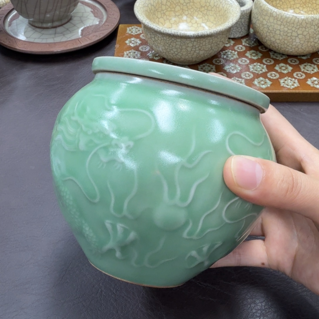 福利青微杯子青瓷杯子