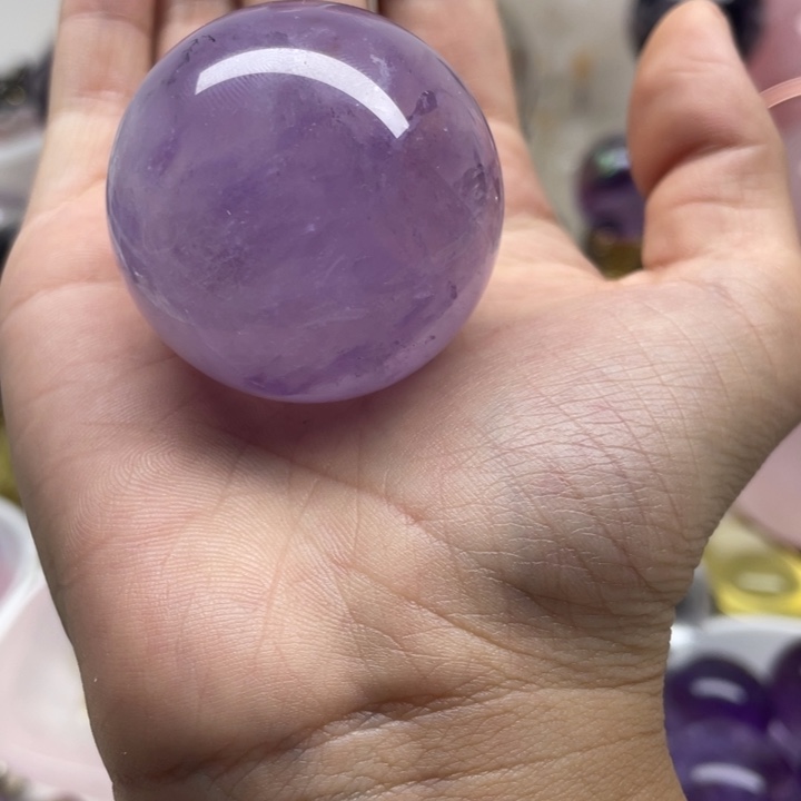 珠宝半成品未镶嵌紫晶