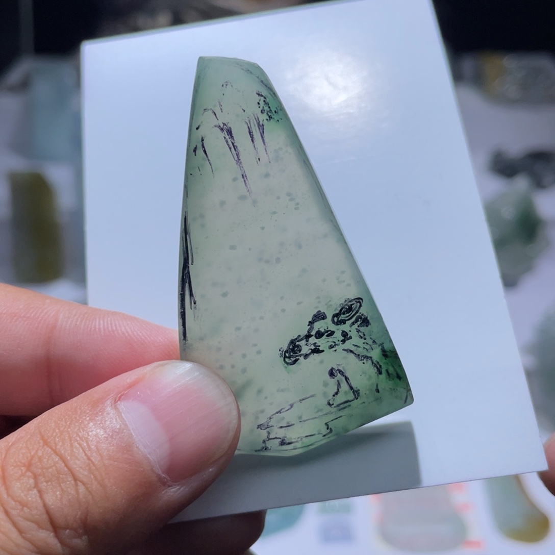 定制翡翠未镶嵌包工