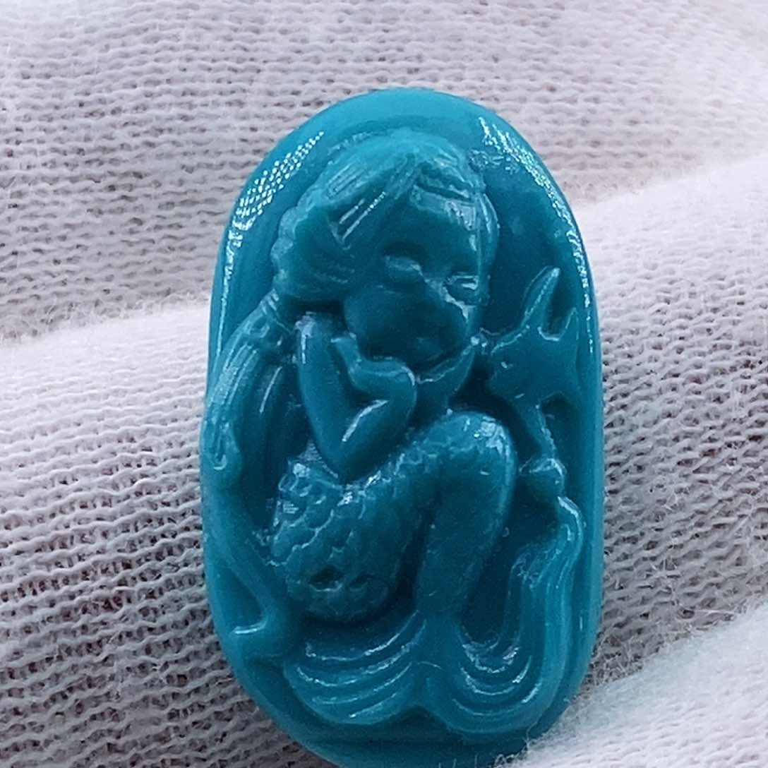 绿松石未镶嵌珠宝奇石