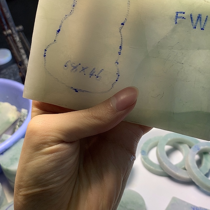 定制翡翠未镶嵌翡翠裸石