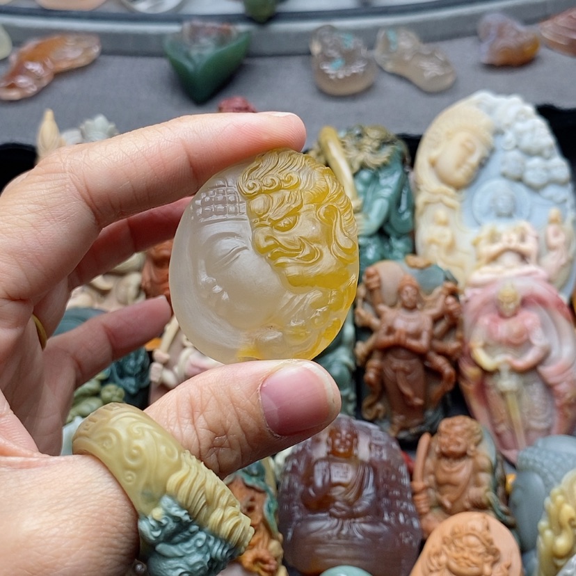 【闪购商品】未镶嵌吊坠定制玛瑙