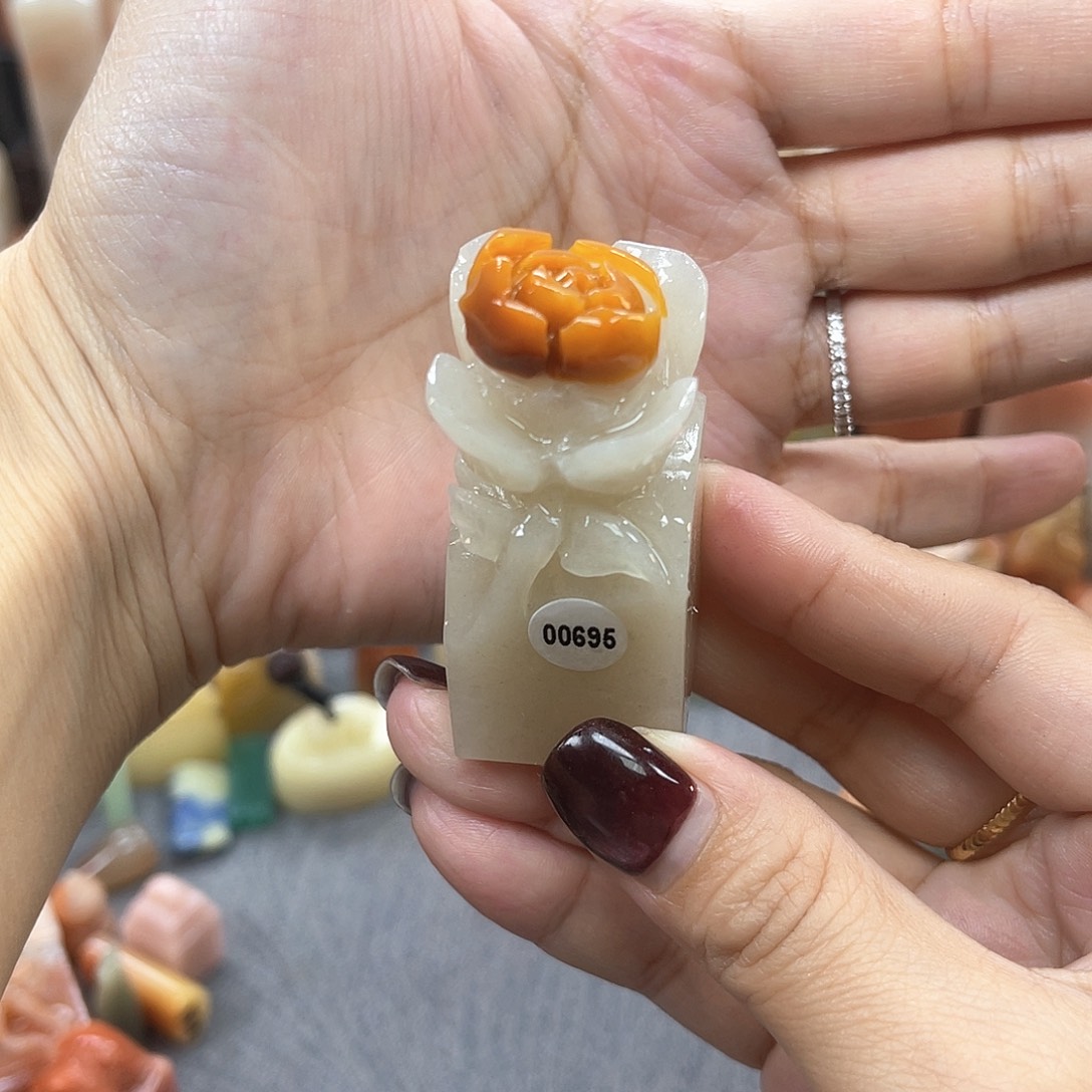 寿山石印石695包邮包刻