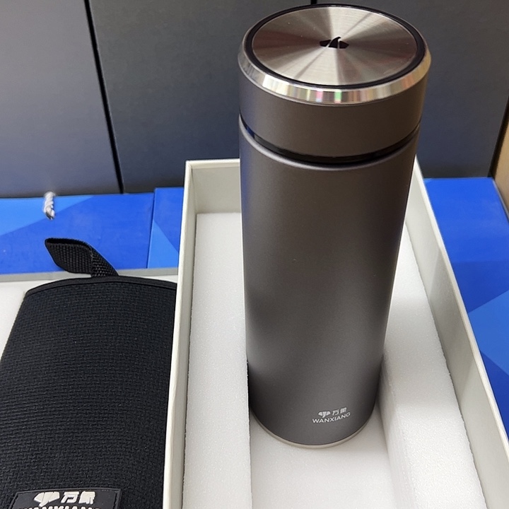 万象保温杯h125-430灰杯套