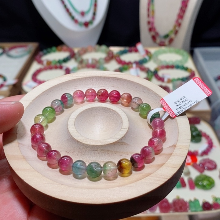 碧玺手链未镶嵌碧玺手链