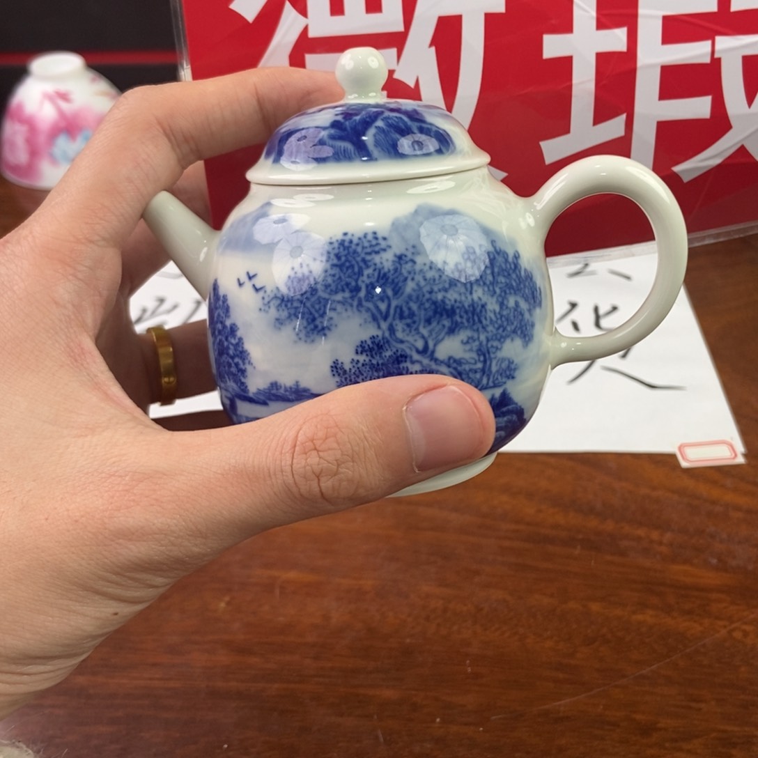 杯景德镇手绘陶瓷艺术