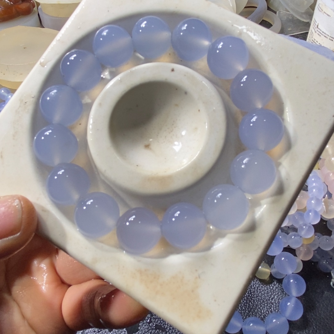 玛瑙/玉髓未镶嵌手链