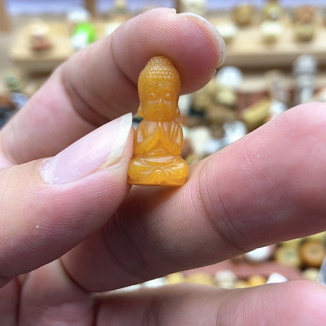 驼骨其他10毫米宝宝佛配饰背云