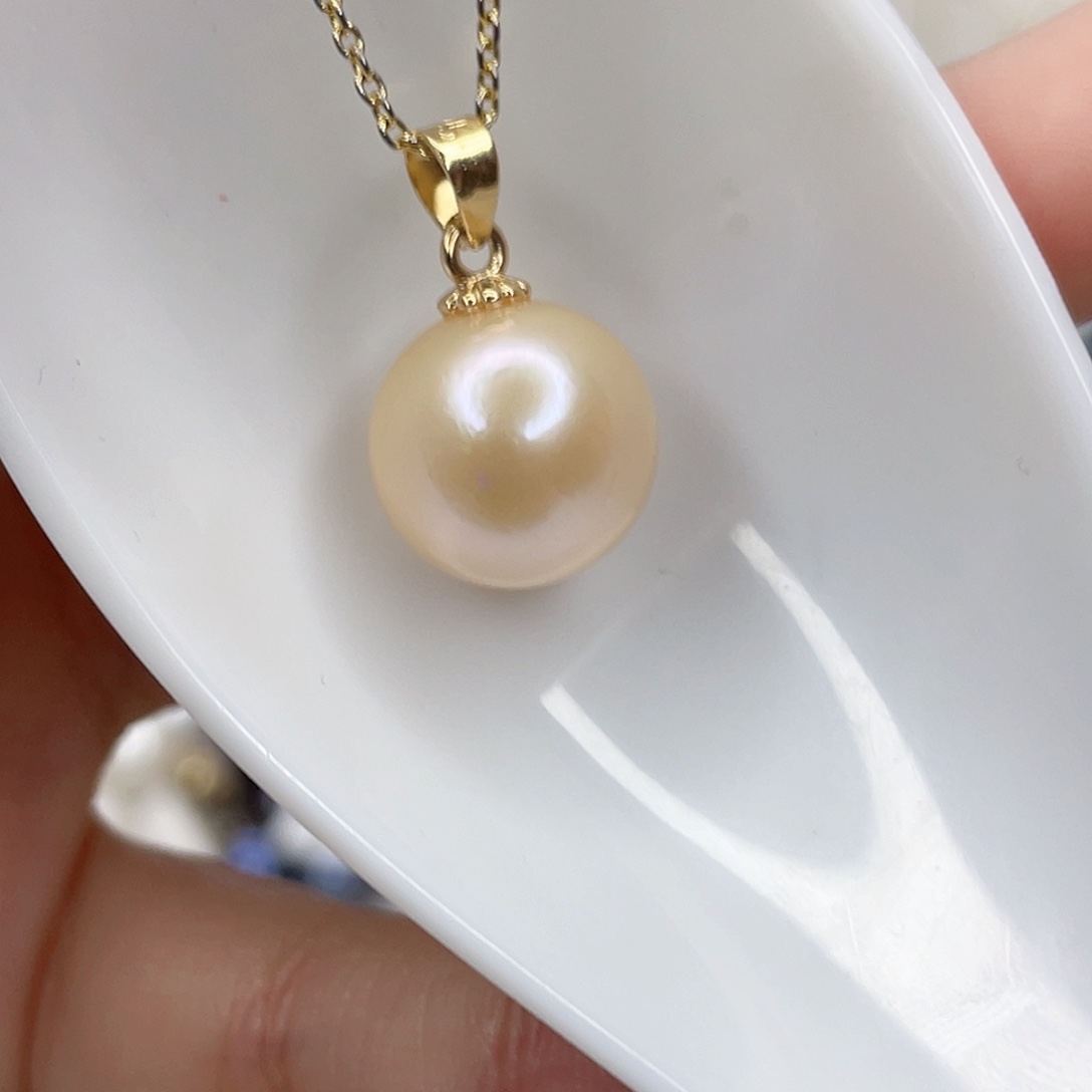 淡水珍珠未镶嵌吊坠(赠链)