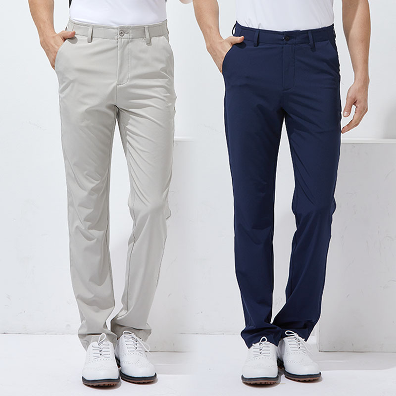 Azureway【断码特惠】乐为夏季简约纯色弹力帅气高尔夫服装男百搭