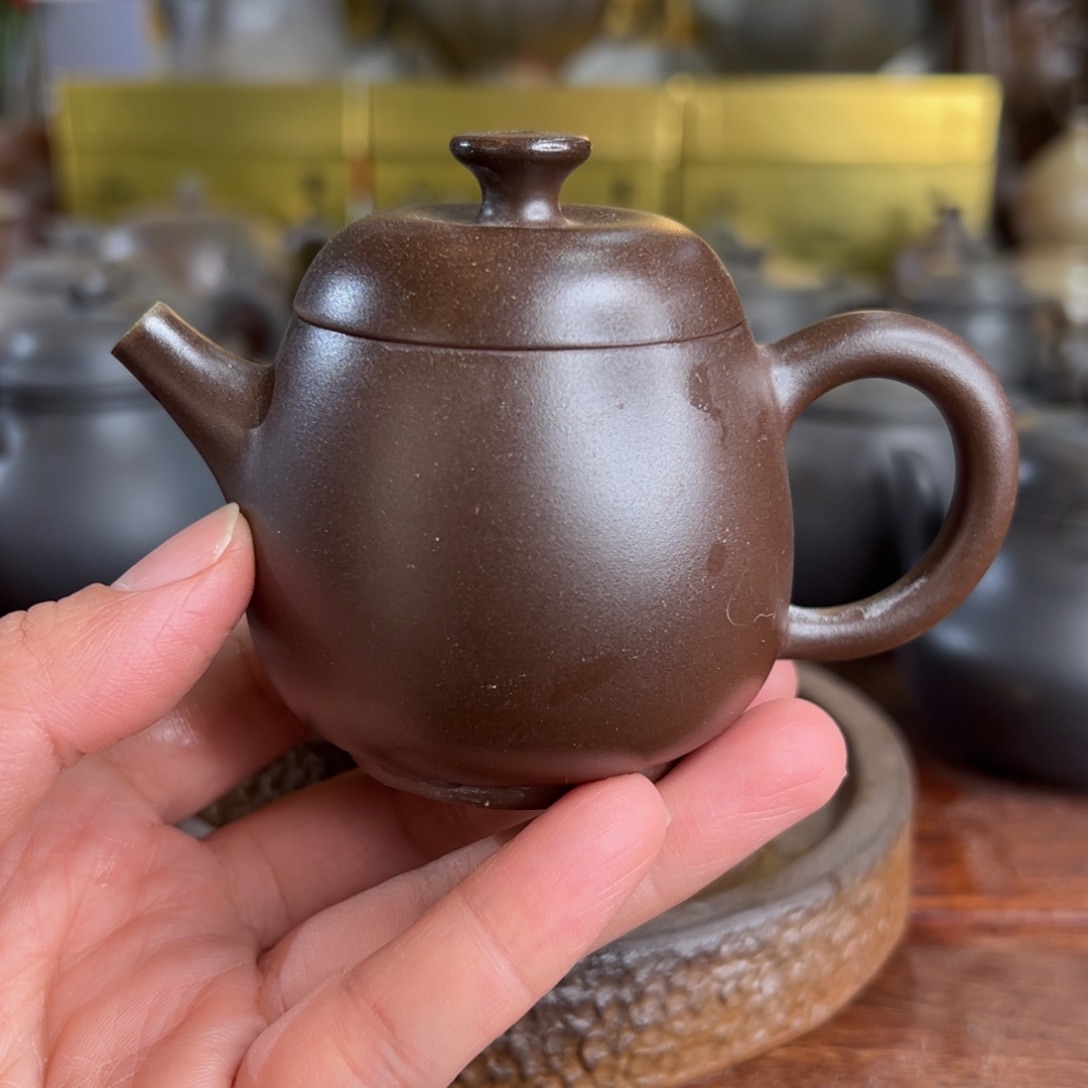贵台龙窑柴烧茶壶A07