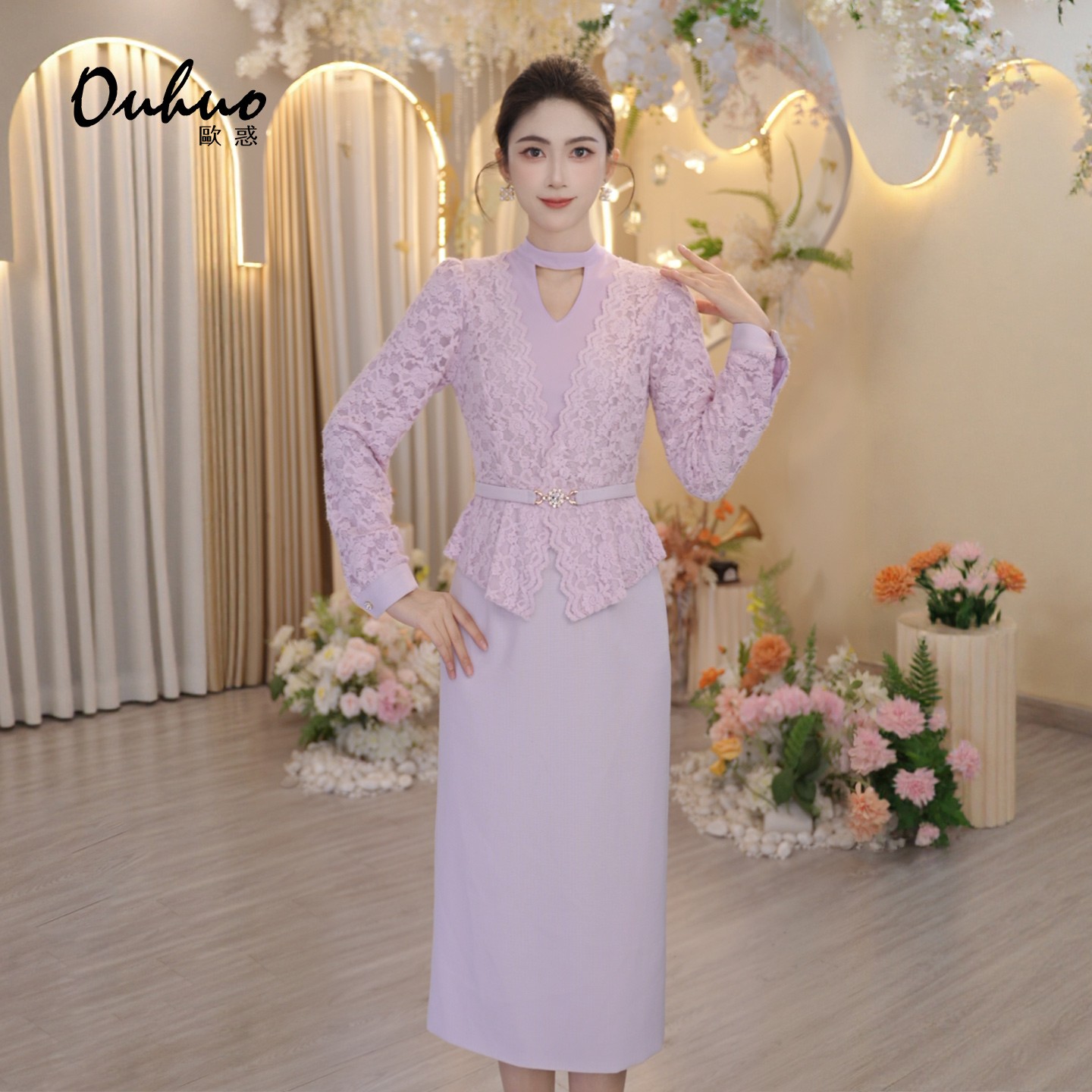 【米米定制】秋冬新款连衣裙OHDRI12046