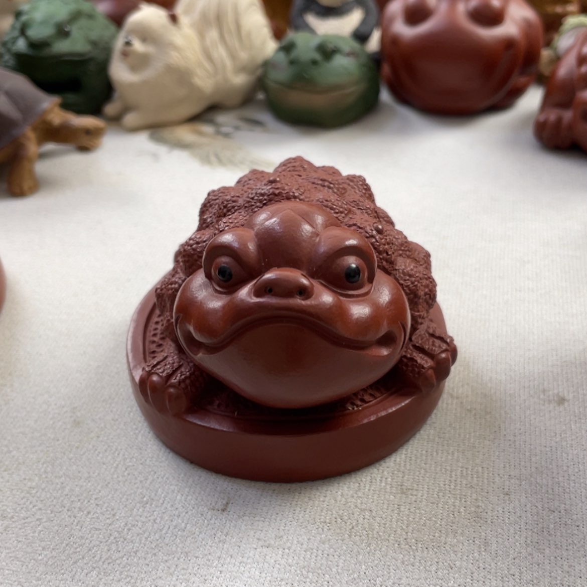 【闪购商品】紫砂茶宠紫砂金蟾