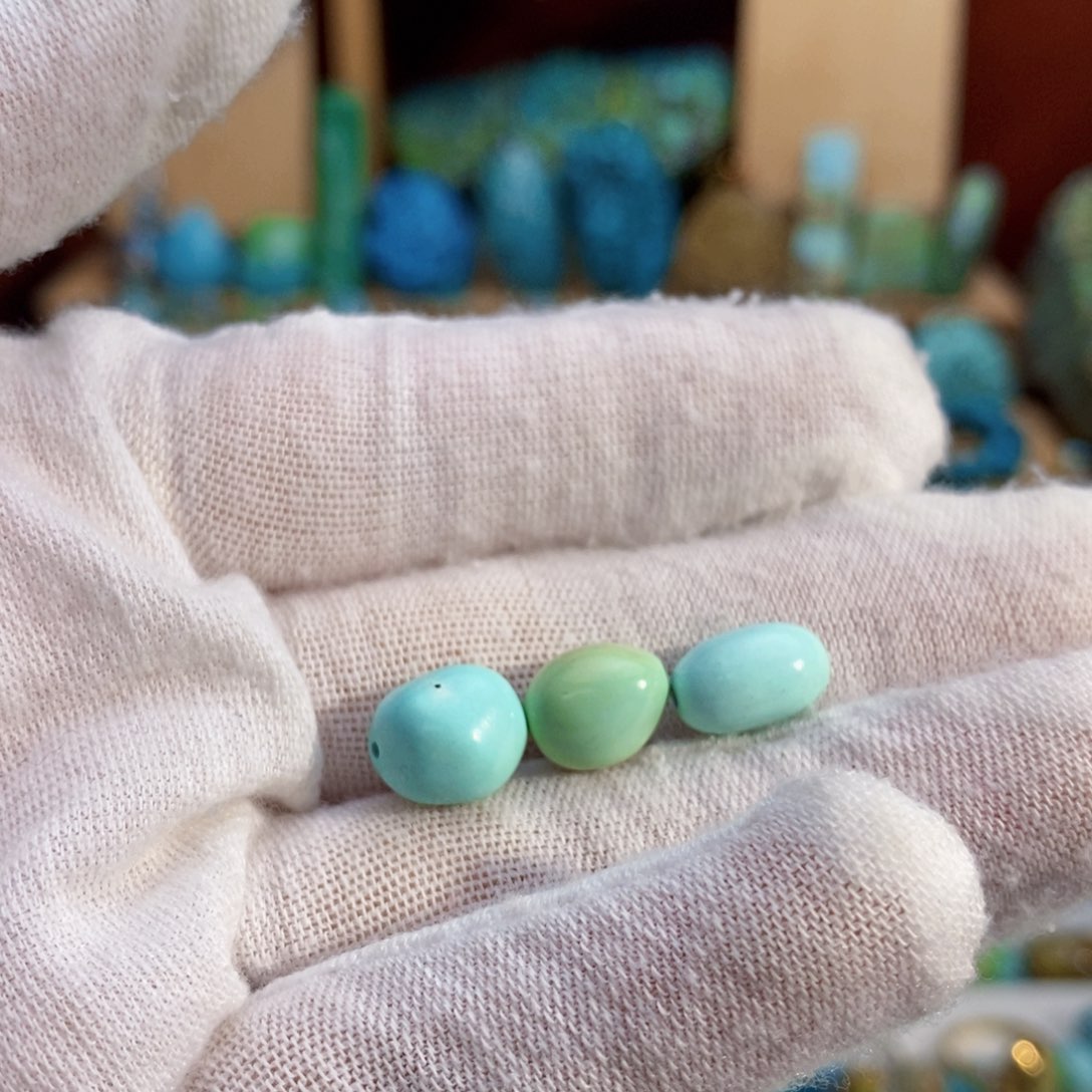 定制绿松石高瓷糖豆
