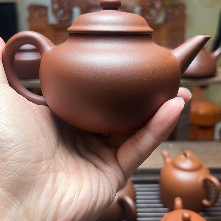 紫砂茶壶神*人宜兴原矿888888